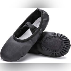 Ballet Shoes Leather Yoga Shoes Ballet Dance Shoes